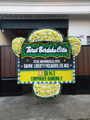 Papan Bunga Duka di Purwobinangun