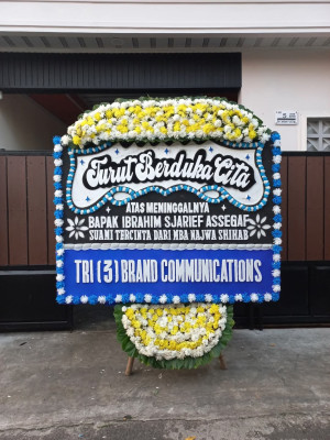 Papan Bunga Duka di Purwobinangun